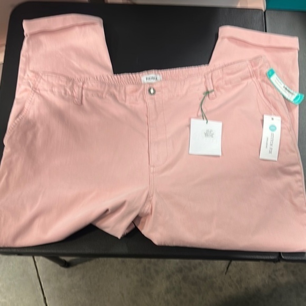 804. NWT Pistols size 24 w Pink Casual Ankle Pants